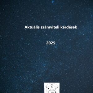 Aktuális számviteli kérdések 2025
